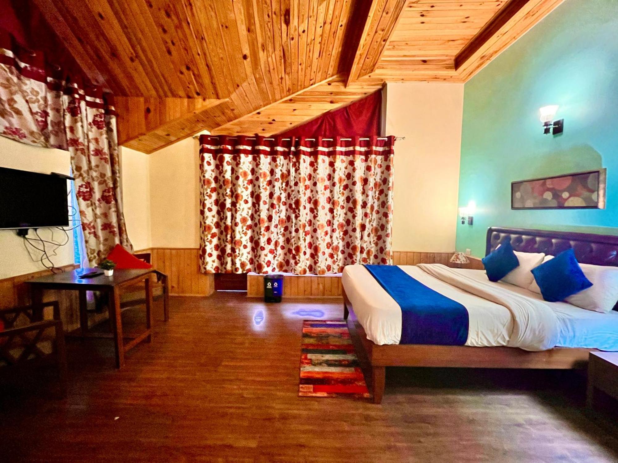 The Manu Emerald # Farmhouse # Top Selling Cottage In Manali # Peaceful Heritage Cozy Stay # Lawn With Bonfire # Most Awarded Exterior foto
